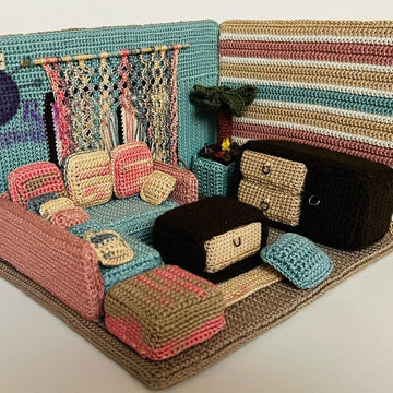 Amigurumi living room