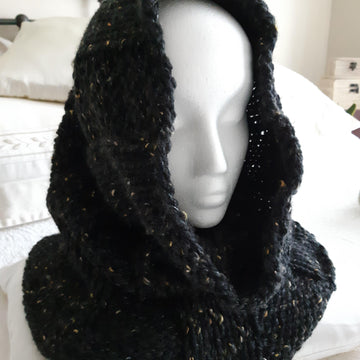 Blizzard Tweed Cowl Hood