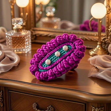 Crochet Hair Clip Pattern PDF, Flower Hair Clip, Easy Crochet Barrette, Girls Hair Accessory, Video Tutorial