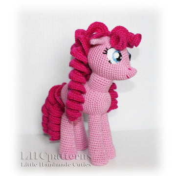 Pinkie Pie Pony Horse Crochet Pattern
