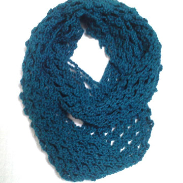 So Easy Lace Mesh Infinity Scarf