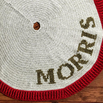 Rustic Christmas Tree Skirt