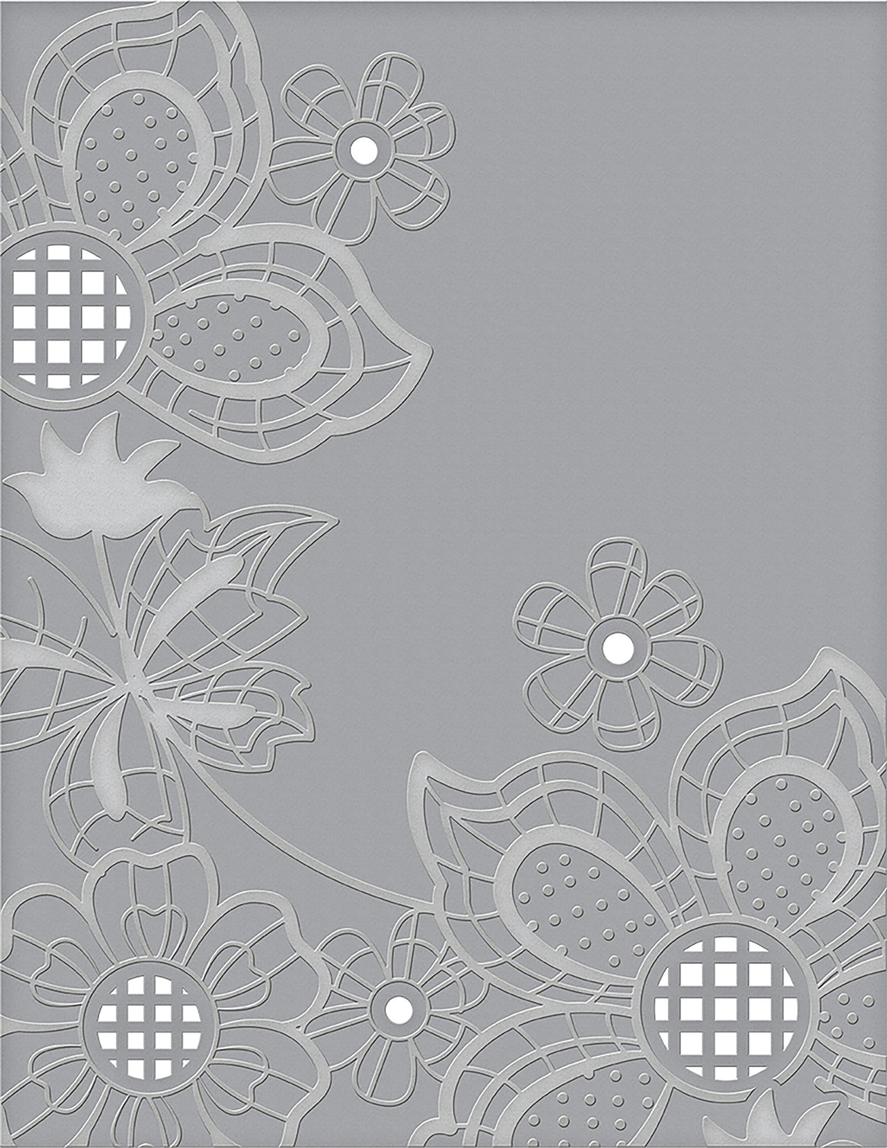 Spellbinders Cutting Embossing Folders - Floret Cluster