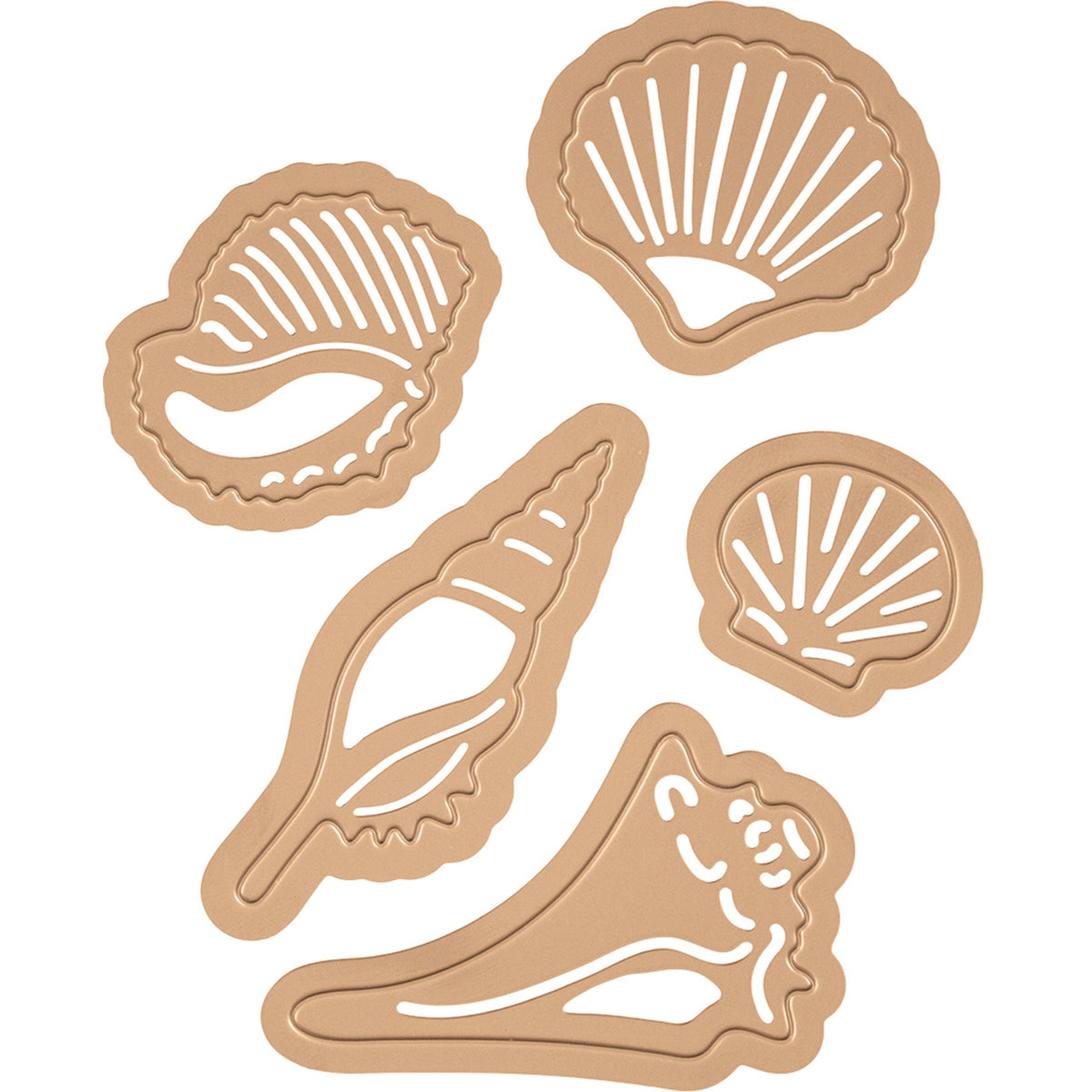 Spellbinders Shapeabilities Die D-Lites - Sea Shells