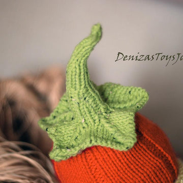 Pumpkin. New Born Baby Hat