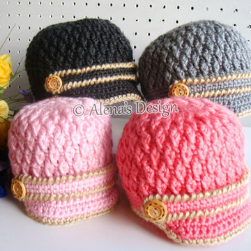 Two-Button Visor Hat