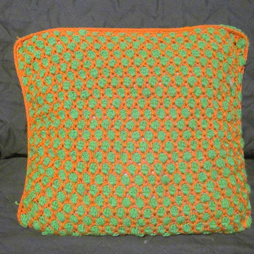 Moroccan tile stitch cushion cover