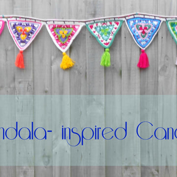Mandala Inspired Candy Bunting