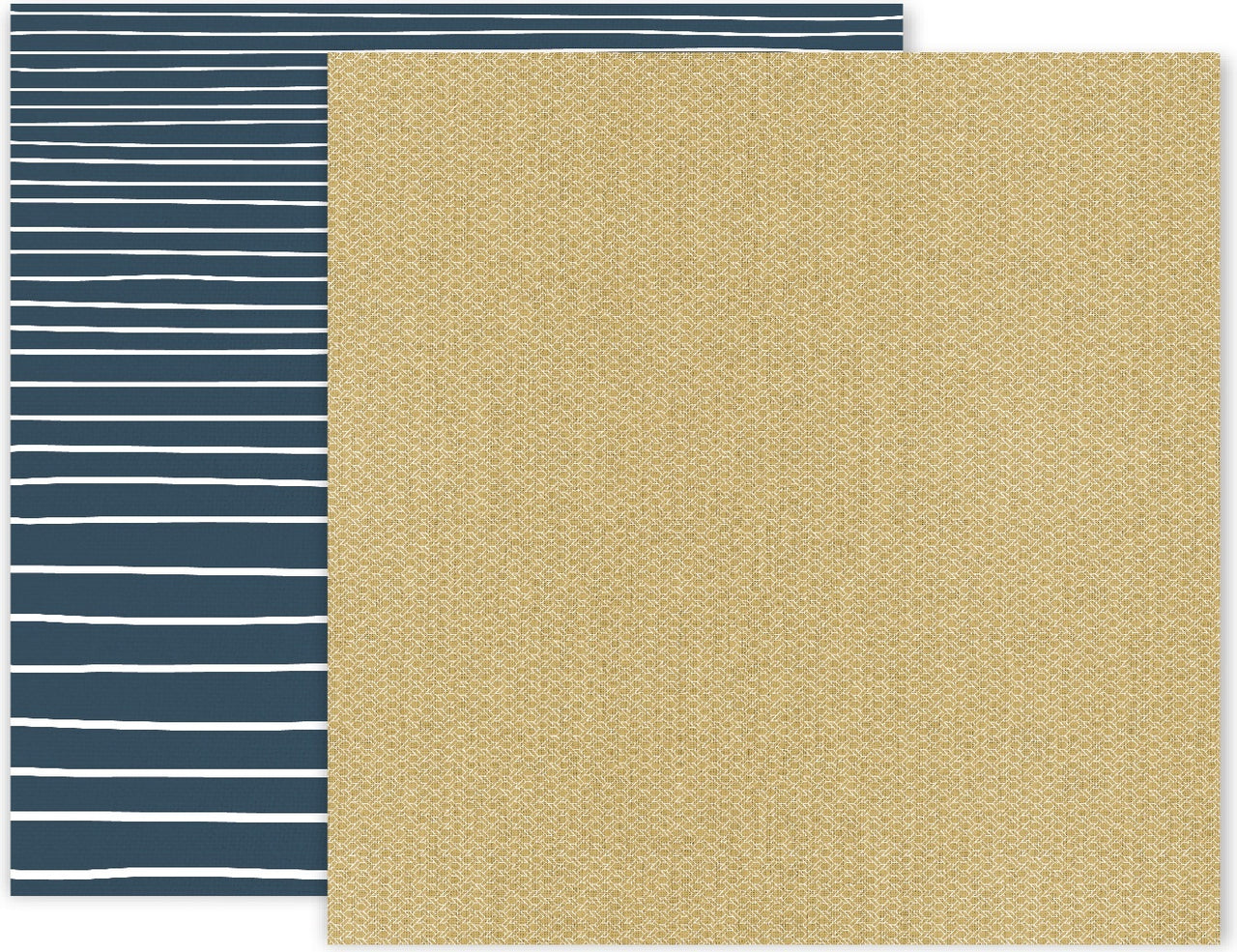 American Crafts Indigo & Ivy Double-Sided Cardstock 12"X12" 25/Pkg - #6