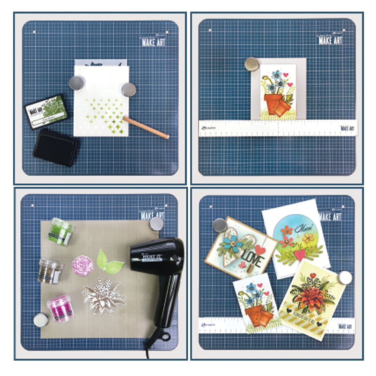 Ranger Wendy Vecchi MAKE ART Stay-tion - All-In-One Magnetic Surface