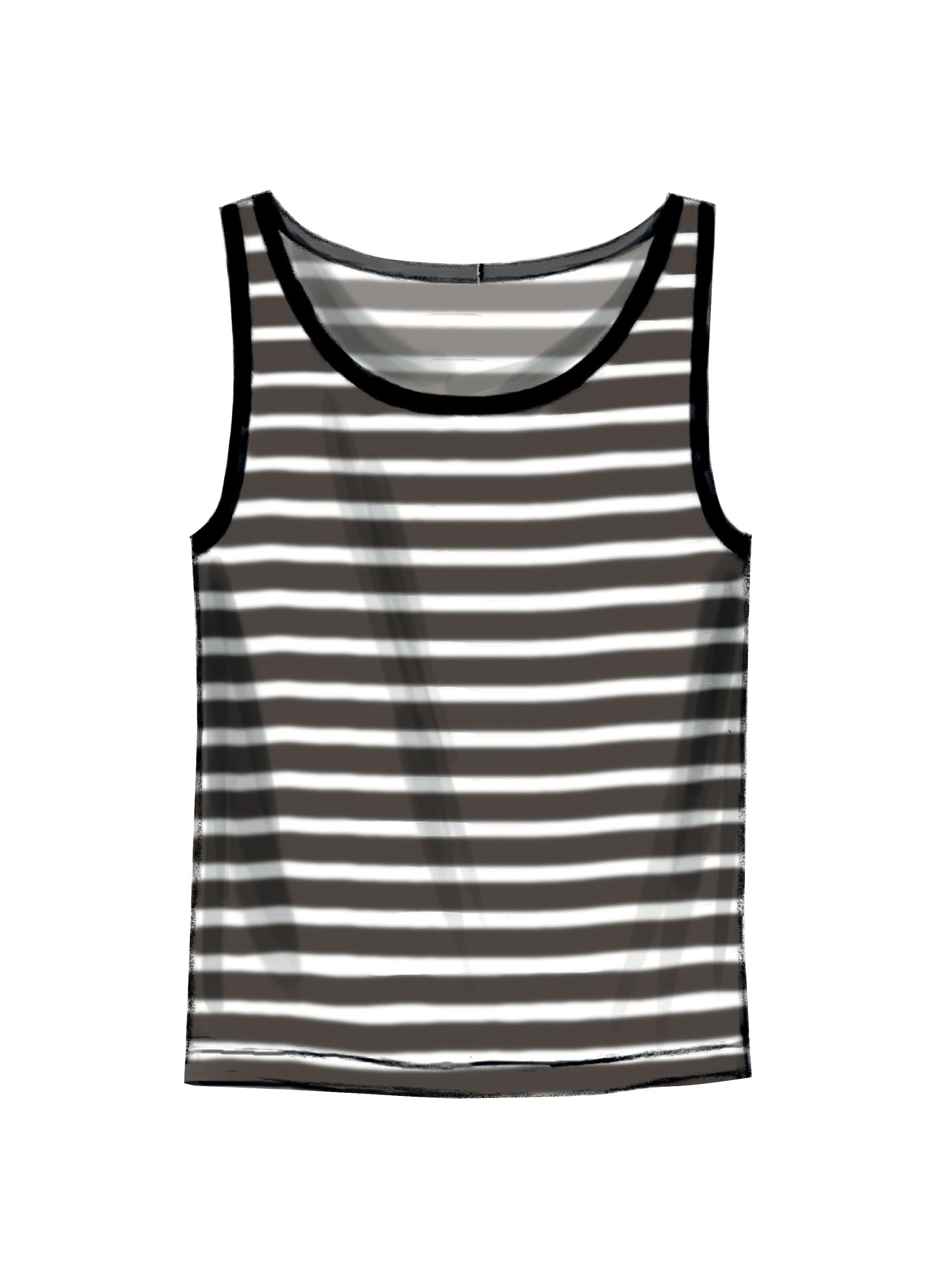 McCall's Men's Tank Tops, T-Shirts and Shorts M6973 - Sewing Pattern