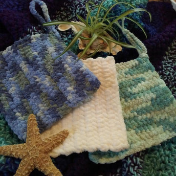 Spa Bath Plush Scrubbies