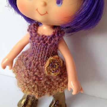 Mini Lacey dress for Strawberry Shortcake