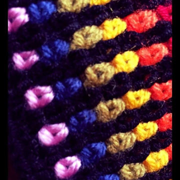 Rainbow Hair Wrap