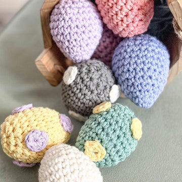 Polka Dot Easter Eggs