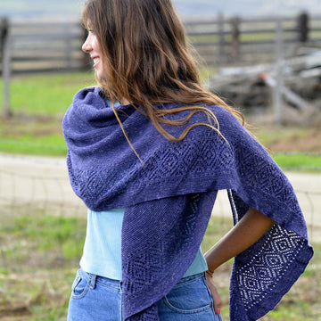 The Midnight Sun Shawl