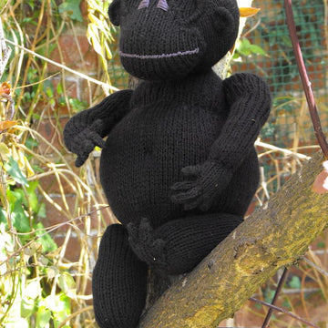 MALCOLM MONKEY TOY KNITTING PATTERN