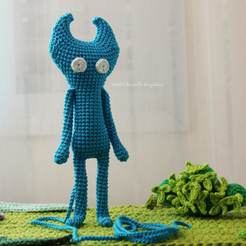 Blue Yarny (from Unravel) – Amigurumi Fanart Pattern (Digital PDF)