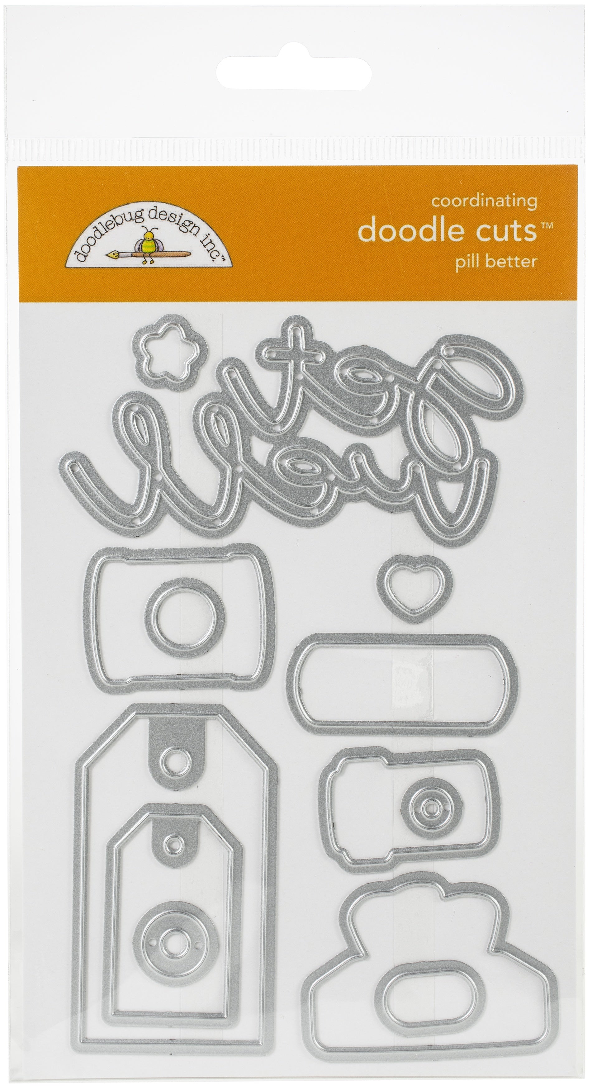 Doodlebug Doodle Cuts Dies - Pill Better
