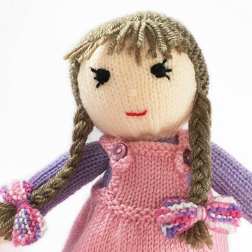 Dolls hair knitting pattern 19073