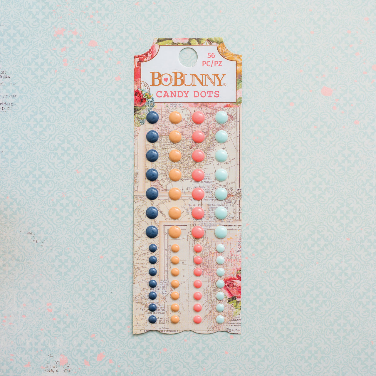 American Crafts Family Heirlooms Enamel Dots 56/Pkg - 620827