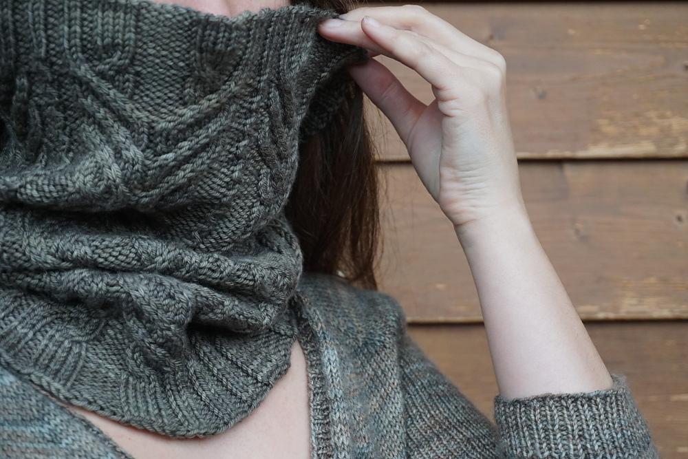 Walnut Bark Cowl