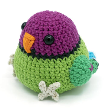 Amigurumi Plum-headed Parakeet
