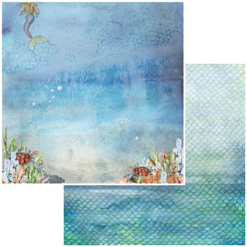 49 and Market Shipwreck Double-Sided Cardstock 12"X12" - Atlantis