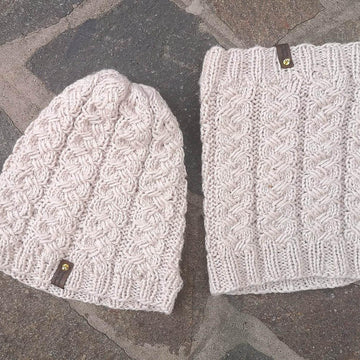 Rio beanie and neckwarmer set