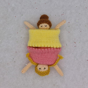 Topsy Turvy Doll - Small 19cm Size Stocking Filler Christmas Princess