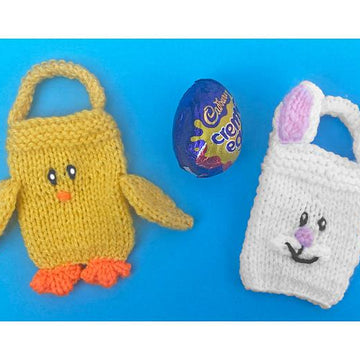 Easter Chick and Bunny Gift Bag fits Creme Egg