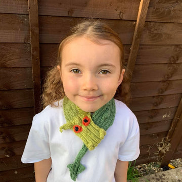 How to Knit a Dragon Scarf
