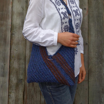 Origami Stripe Bag