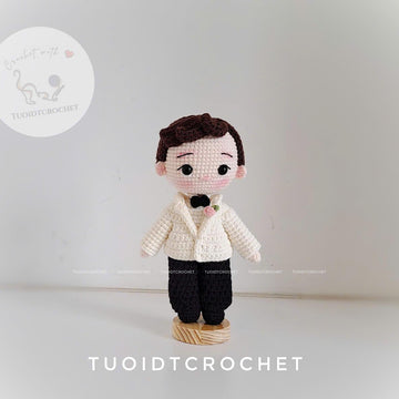 Wedding couple doll