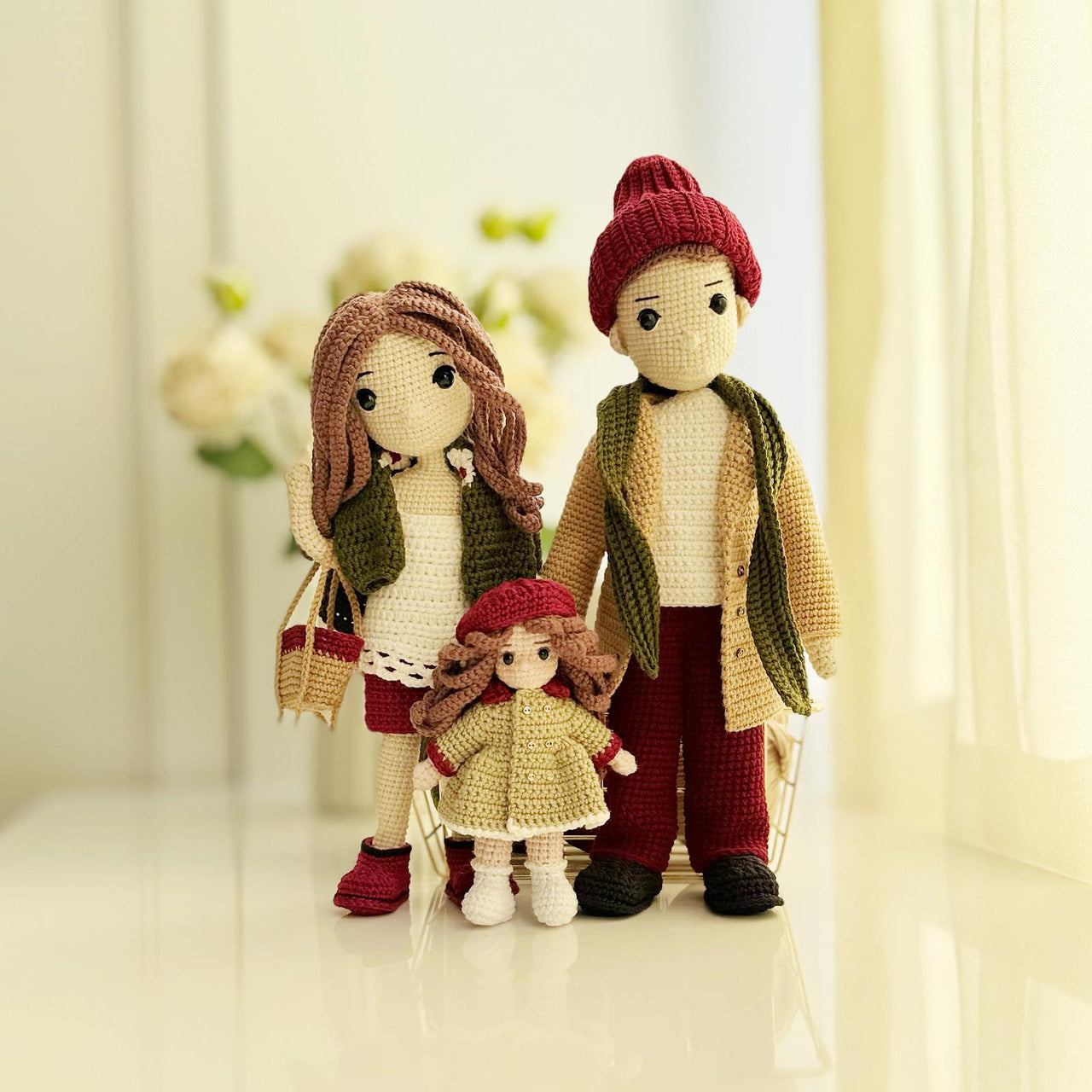 Crochet boy pattern, crochet doll pattern, amigurumi doll, Family