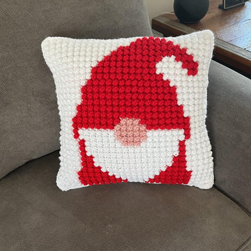 Santa Gnome Pillow Cushion