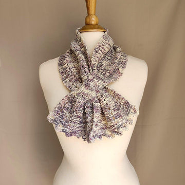 Plume Keyhole Scarf