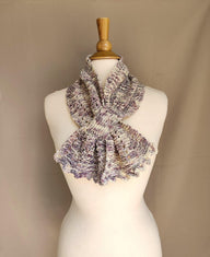 Plume Keyhole Scarf