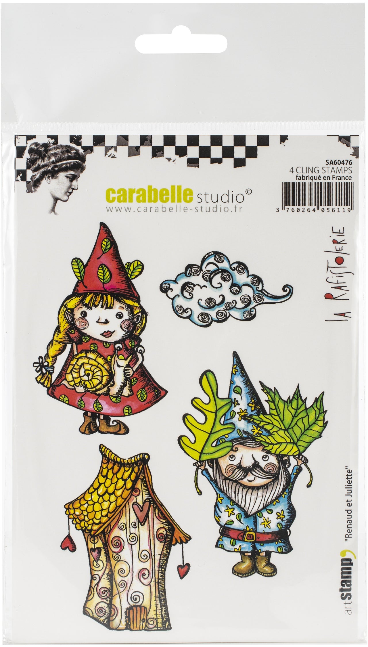 Carabelle Studio Cling Stamp A6 By La Rafistolerie - Renaud Et Juliet
