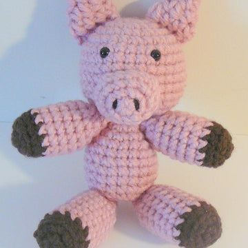 Pink Piggy Amigurumi