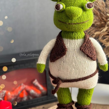 Shrek Knitting Pattern