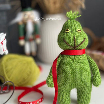 Christmas Grinch knitting pattern