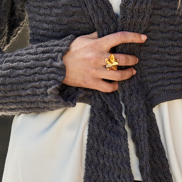 Folded Cardigan