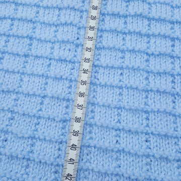 Blue Tile Moses Basket/Buggy/Baby Seat Blanket