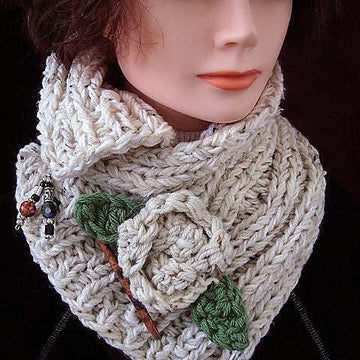 476 - Rib Knit Cowl or Scarf