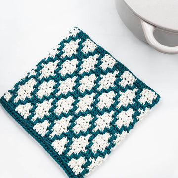 Mosaic Crochet Hot Pad