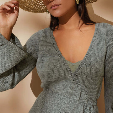 Olive Cardigan in Rowan Cotton Cashmere - RM004-00003-DE - Downloadable PDF