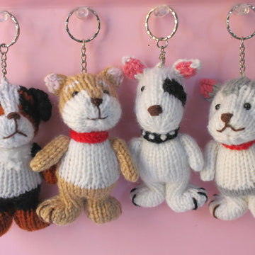 Puppy Keychain Set (B)