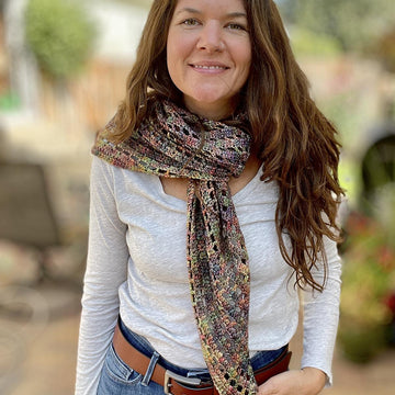 Willow Drift Triangle Shawl