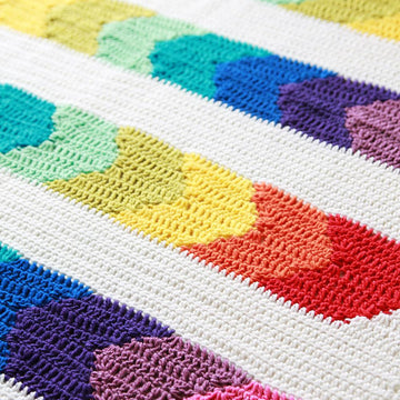 Rainbow Road Blanket